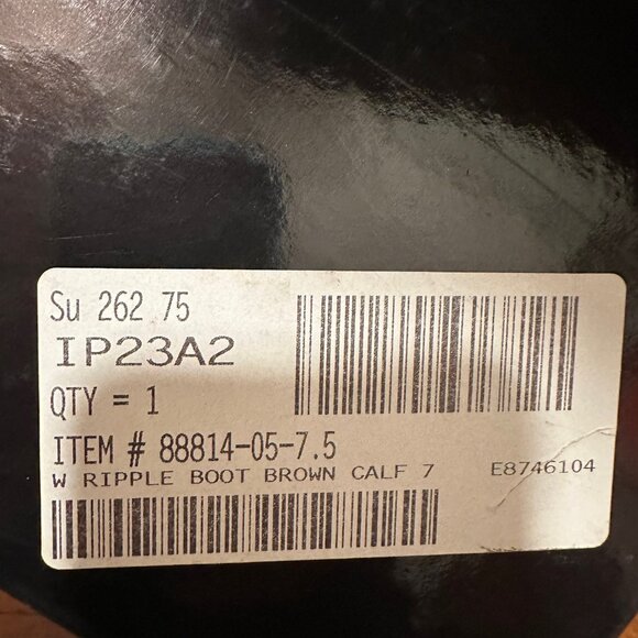 Aquatalia 7.5 brown knee high weatherproof boot - Picture 6 of 6